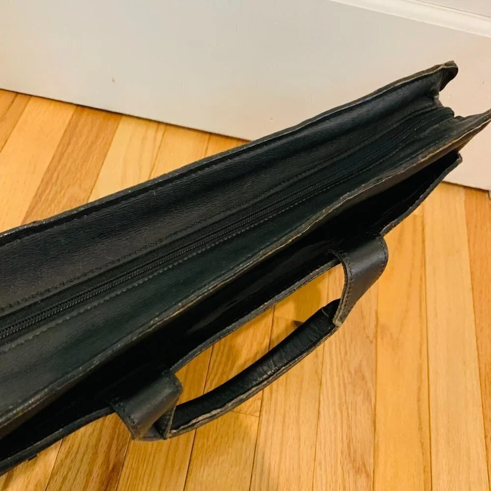 Schlesinger Brothers Leather Briefcase
